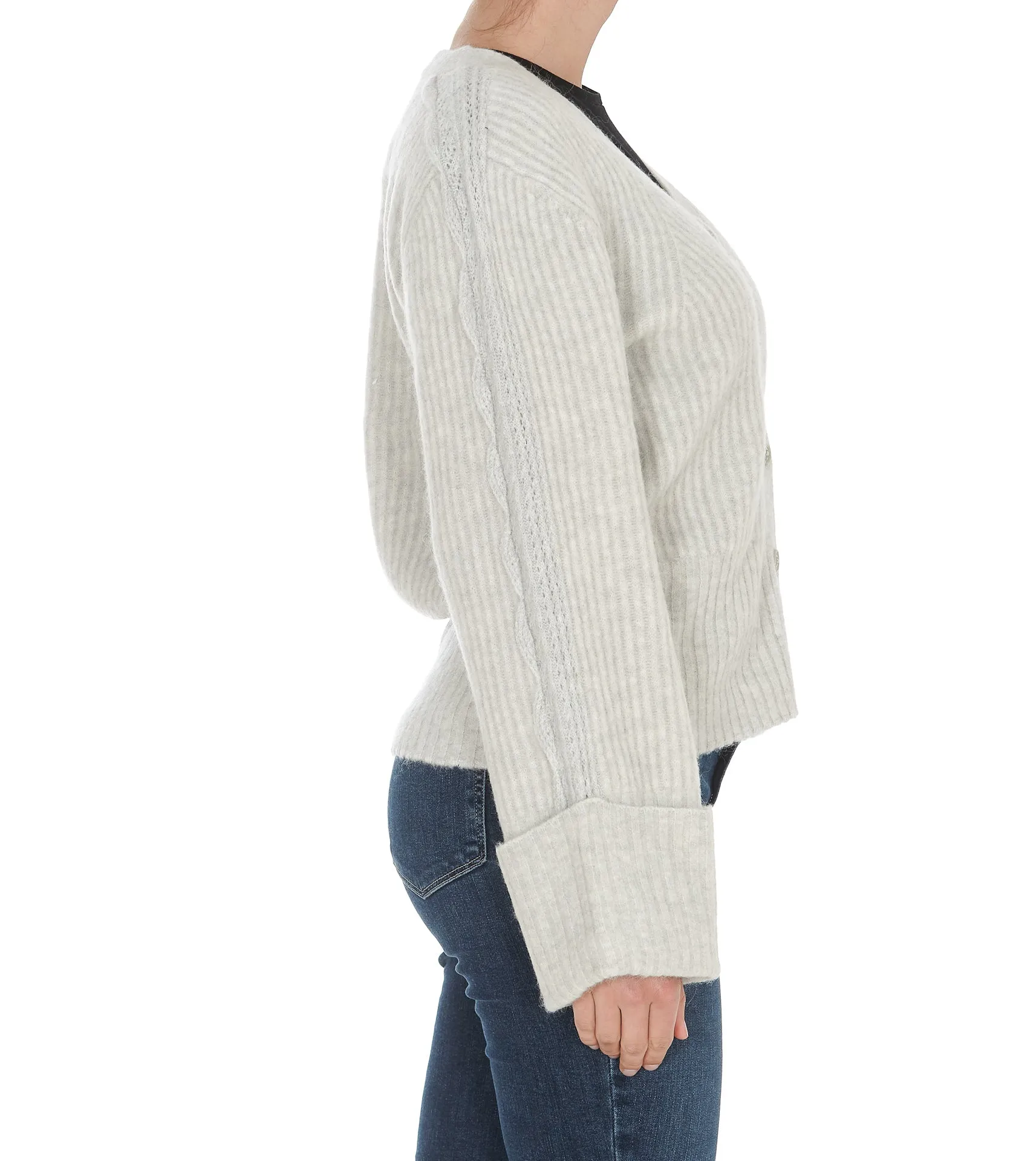 3.1 Phillip Lim Ribbed V-Neck Cardigan