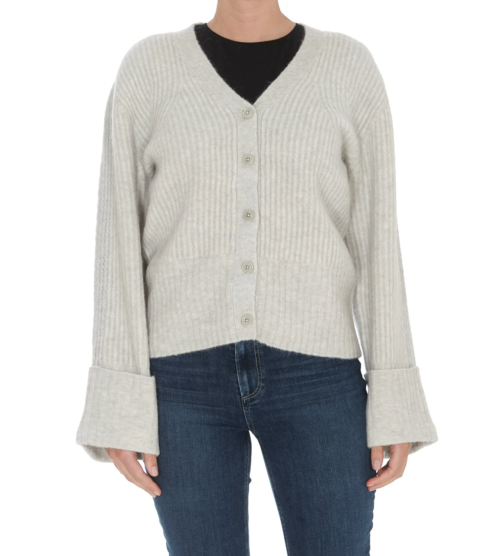 3.1 Phillip Lim Ribbed V-Neck Cardigan