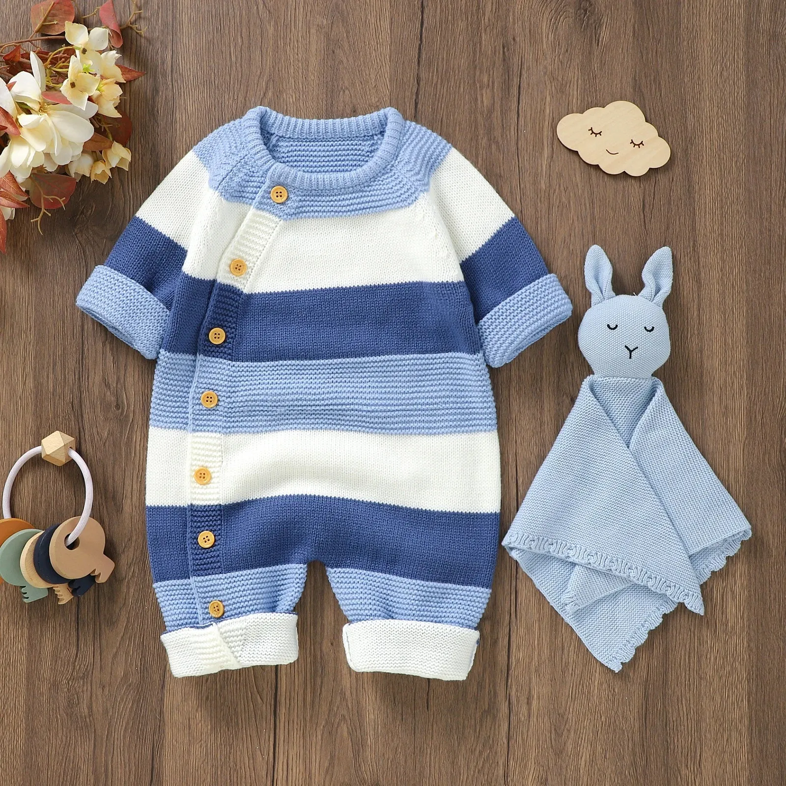 Baby Knit Romper