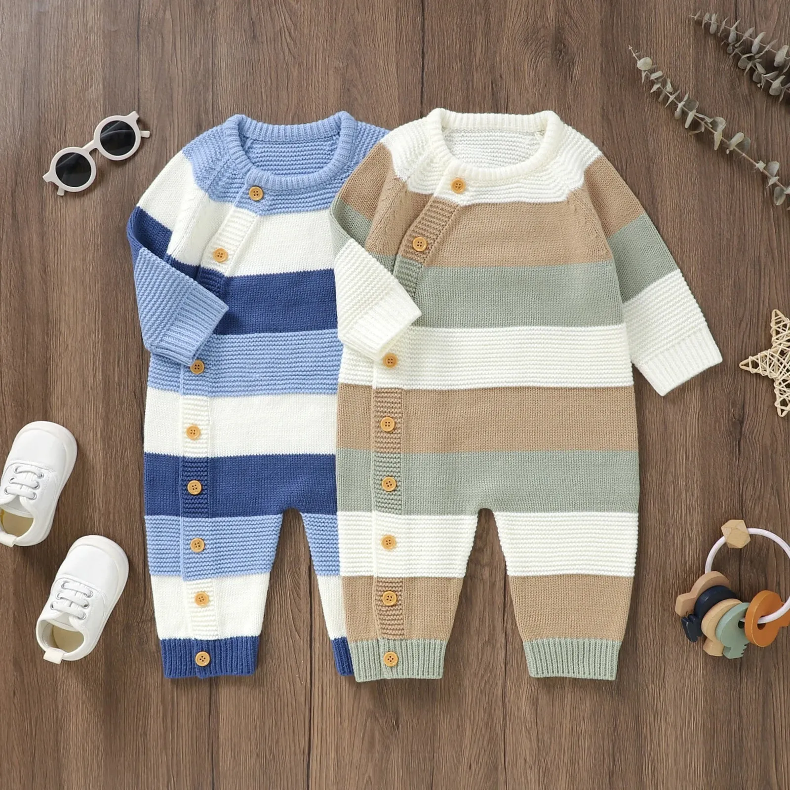 Baby Knit Romper