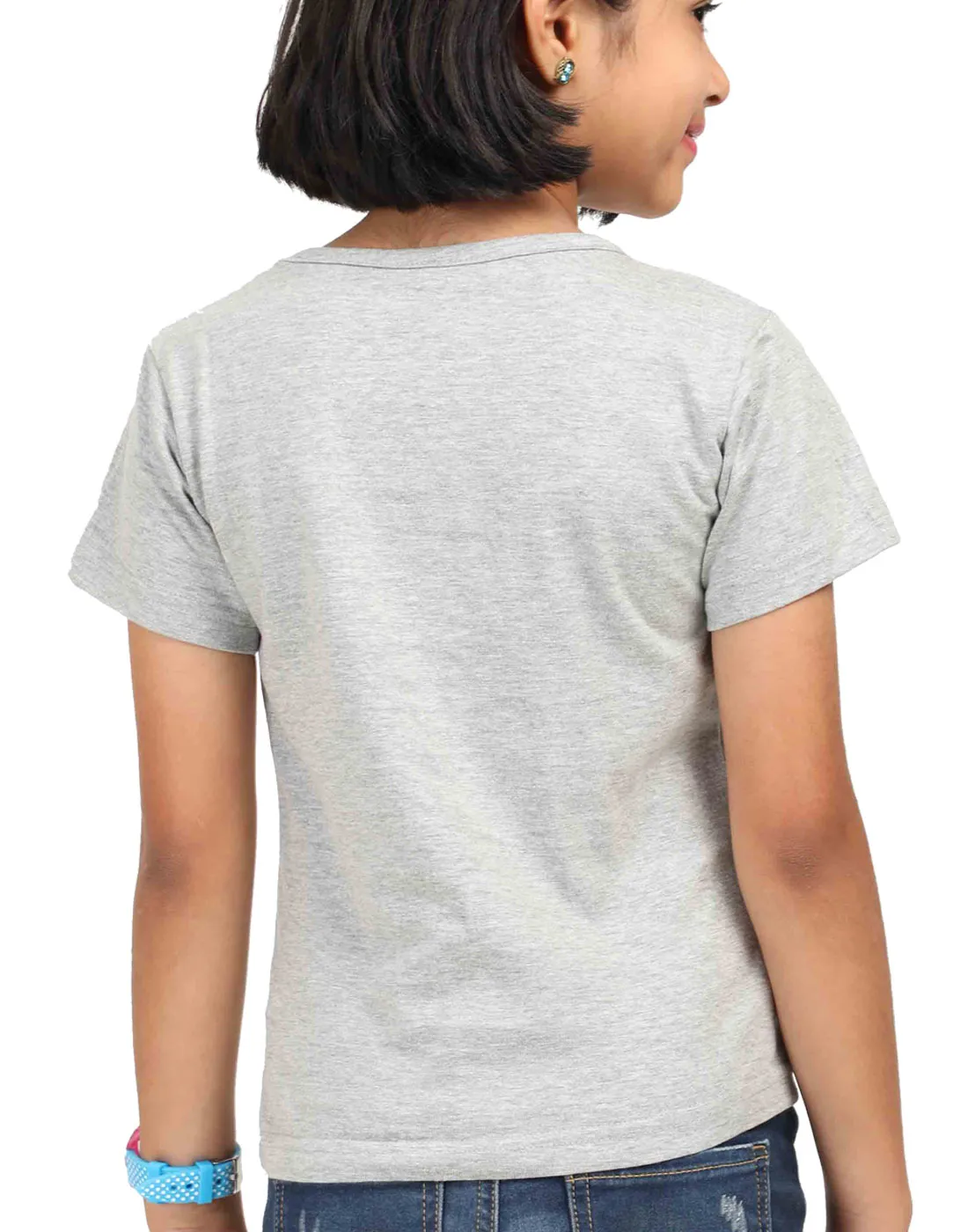 Be Kind Graphic Girls Round Neck Half Sleeve Classic Tee