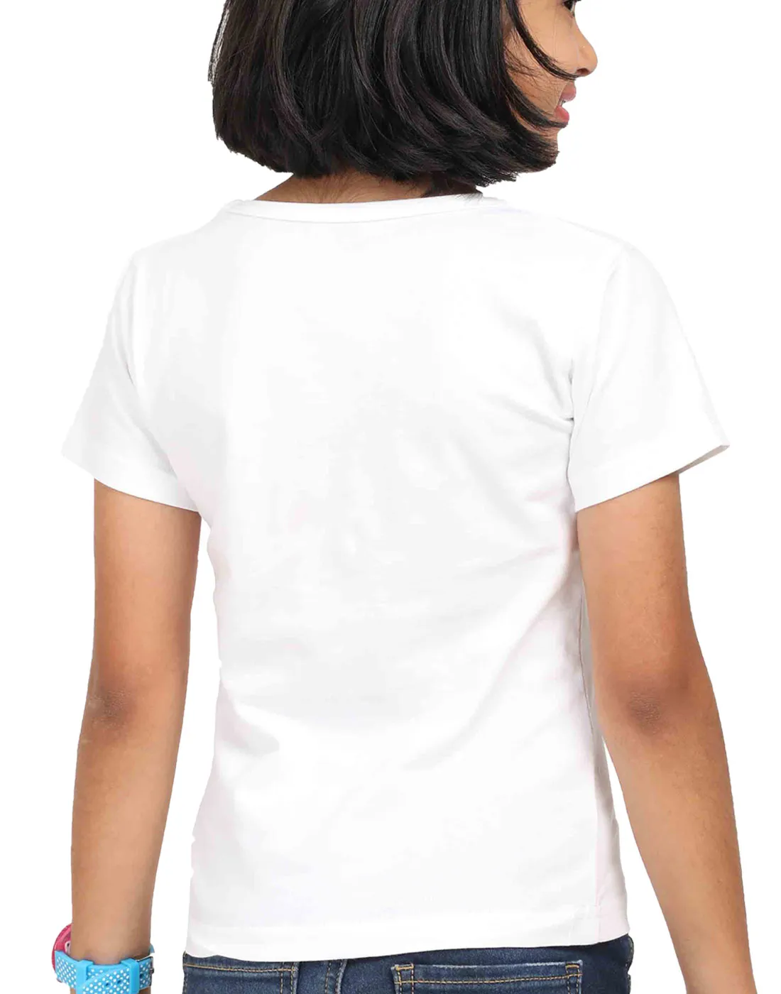 Be Kind Graphic Girls Round Neck Half Sleeve Classic Tee