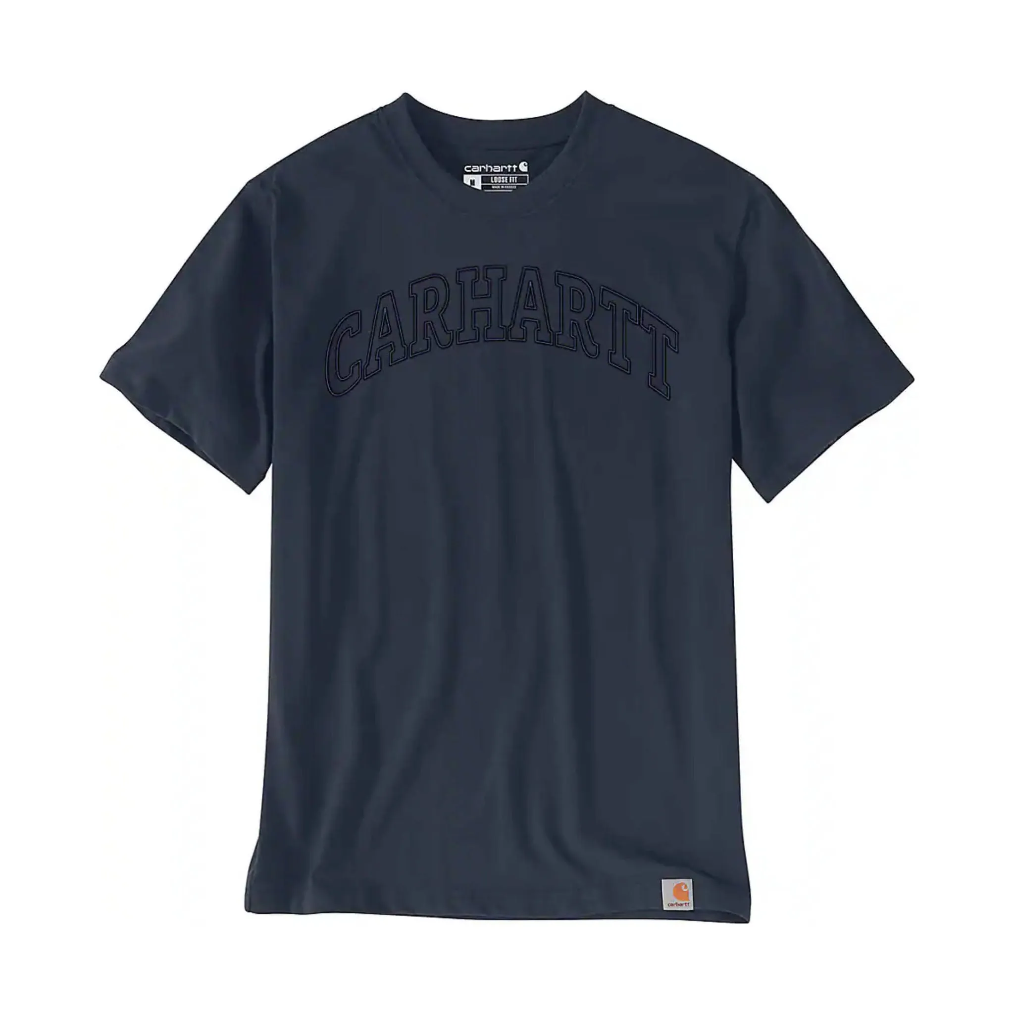Carhartt Men's Loose Fit Heavyweight Short Sleeve Graphic T Shirt - Navy - ONLINE STORE CREDIT/EXCHANGE ONLY