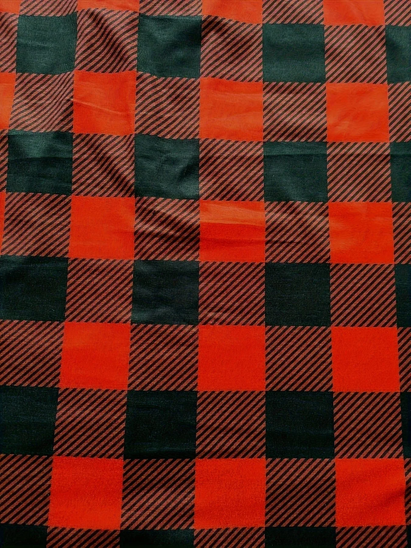 Casual Plaid Tunic