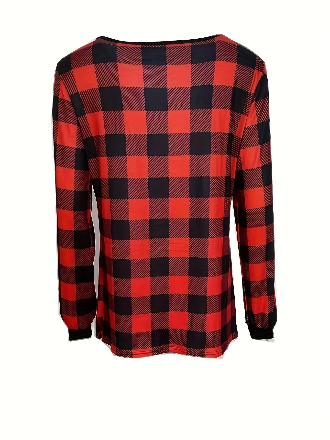 Casual Plaid Tunic