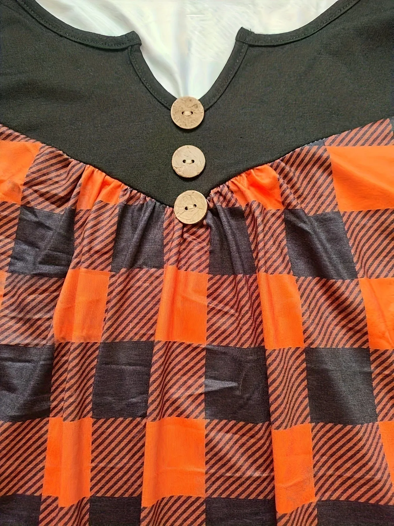 Casual Plaid Tunic