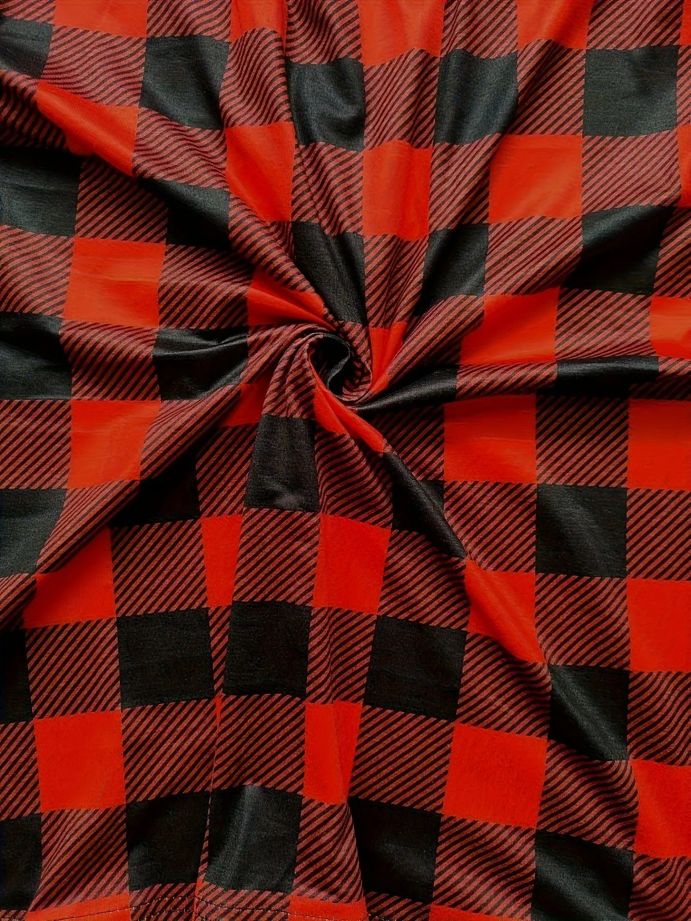 Casual Plaid Tunic