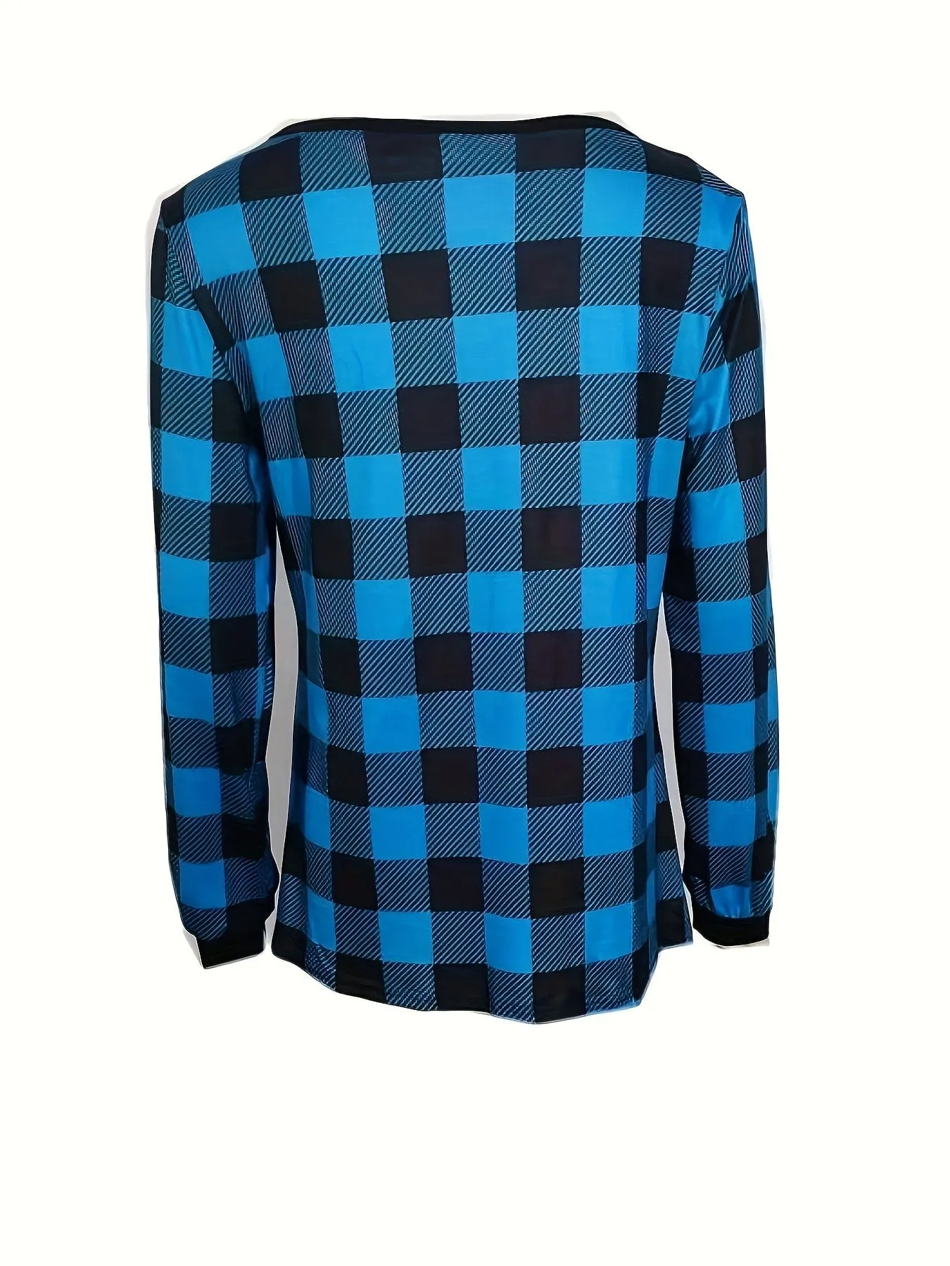 Casual Plaid Tunic