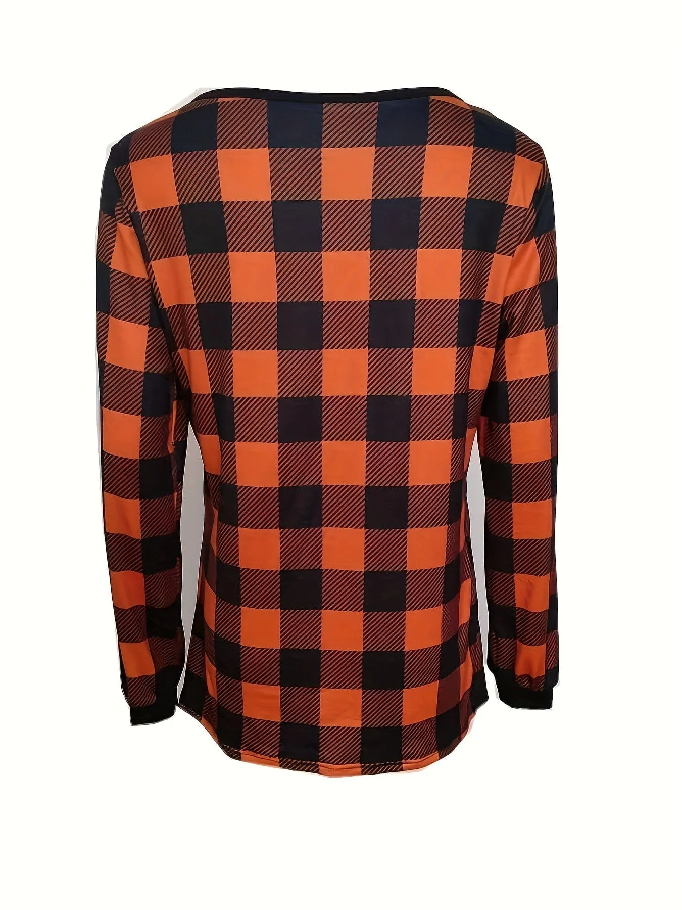 Casual Plaid Tunic