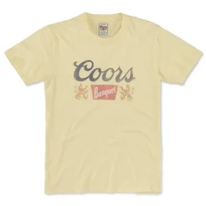 Coors Vintage Fade Graphic Tee - Sunshine