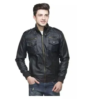 Garmadian Men's Plain / Solid Regular Jacket