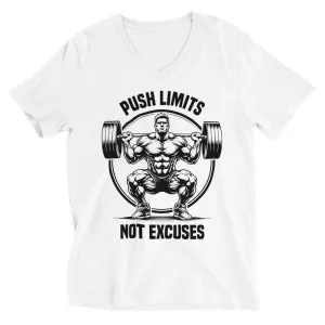 Limit Breaker Unisex V-neck T-Shirt
