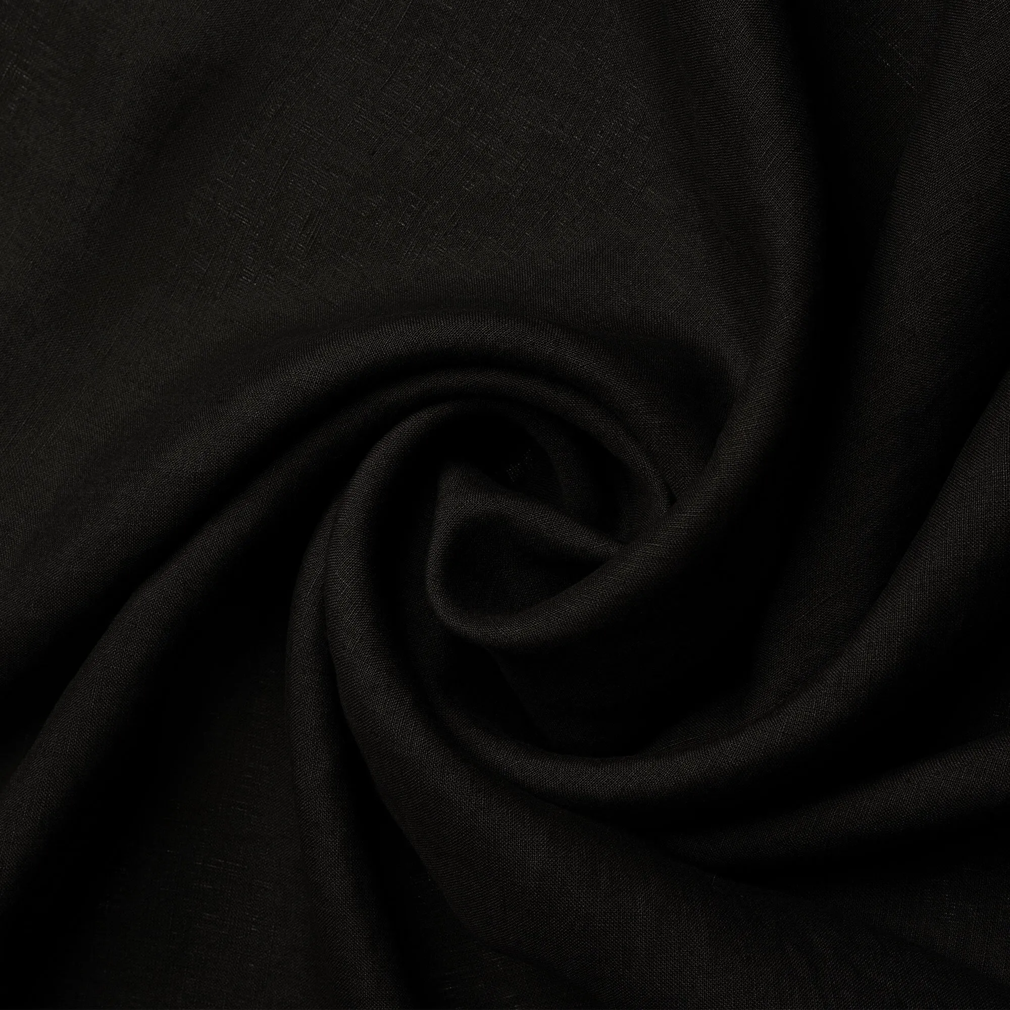 Linen Tank Top Hana Pure Black
