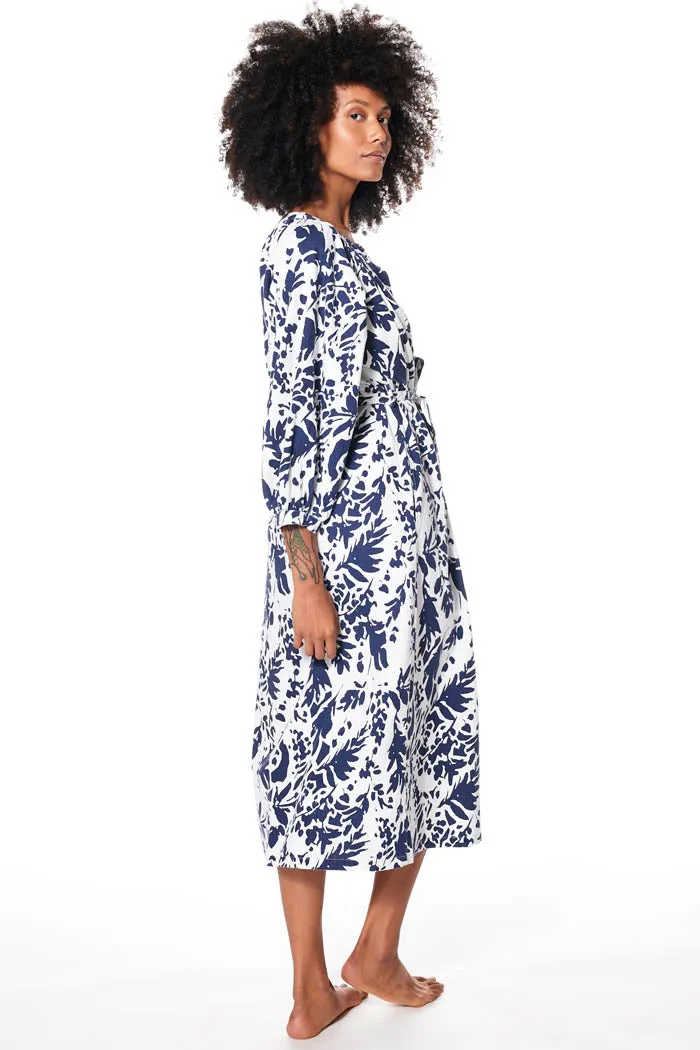 Napa Printed Dress & Bralette // Washed White Print ~ NO RETURNS