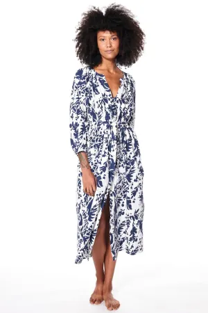 Napa Printed Dress & Bralette // Washed White Print ~ NO RETURNS
