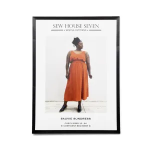 Sauvie Sun Dress, Curvy Fit - Sew House Seven