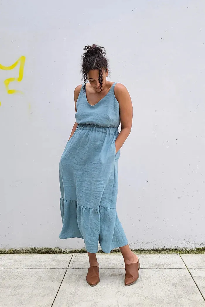 Sauvie Sun Dress, Curvy Fit - Sew House Seven