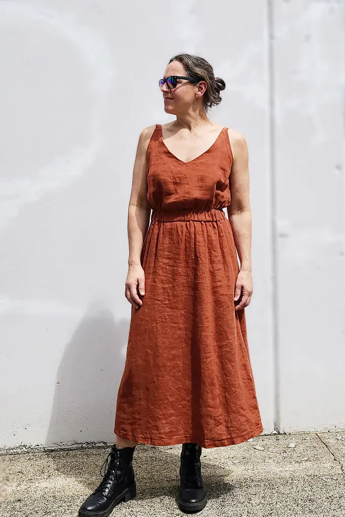 Sauvie Sun Dress, Curvy Fit - Sew House Seven