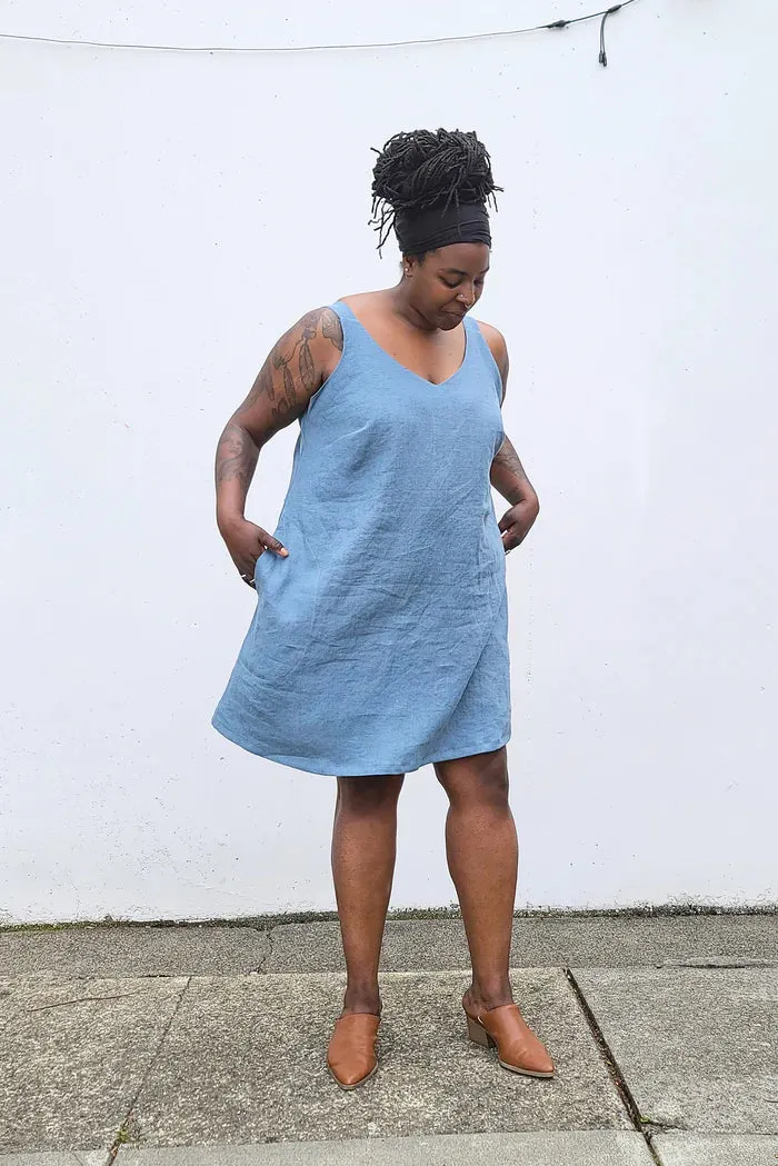 Sauvie Sun Dress, Curvy Fit - Sew House Seven