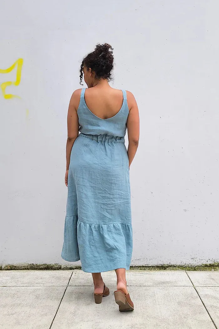 Sauvie Sun Dress, Curvy Fit - Sew House Seven