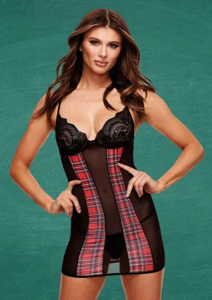 Schoolgirl Plaid Chemise