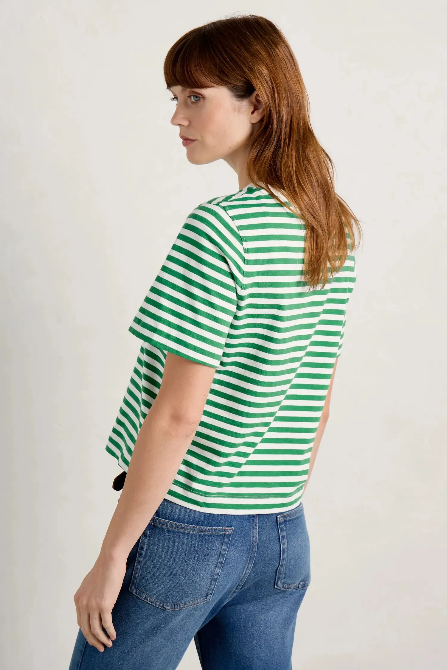 Seasalt Copseland T-Shirt - Mini Cornish Island Chalk