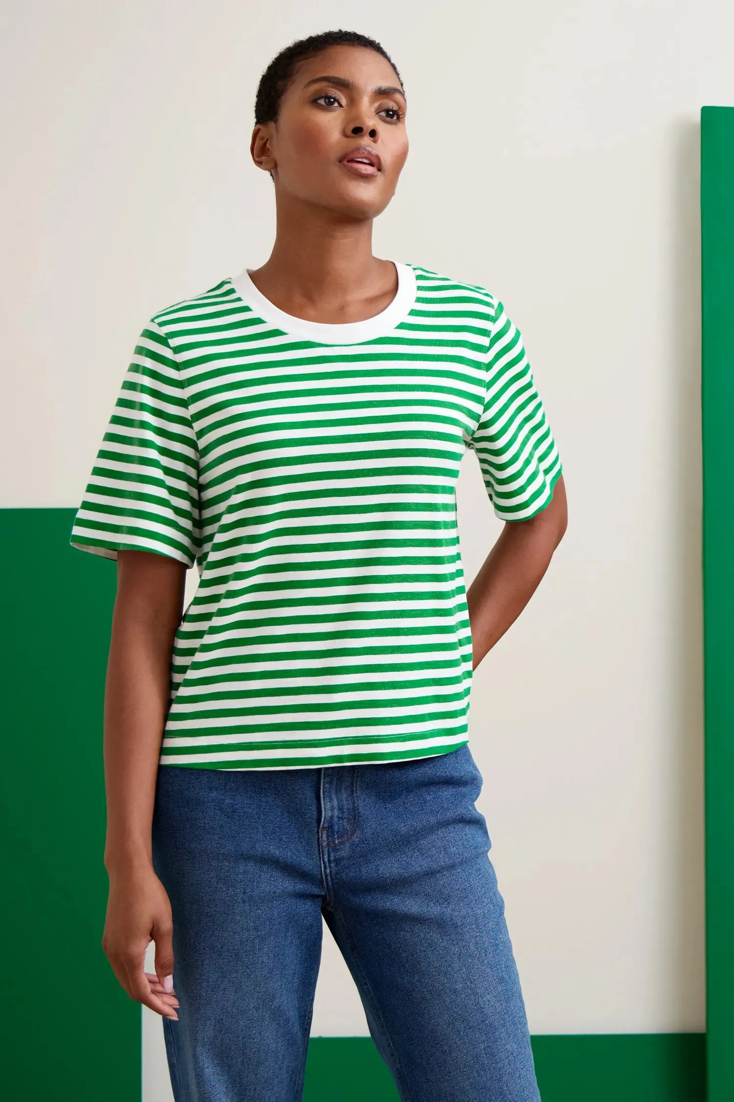 Seasalt Copseland T-Shirt - Mini Cornish Island Chalk