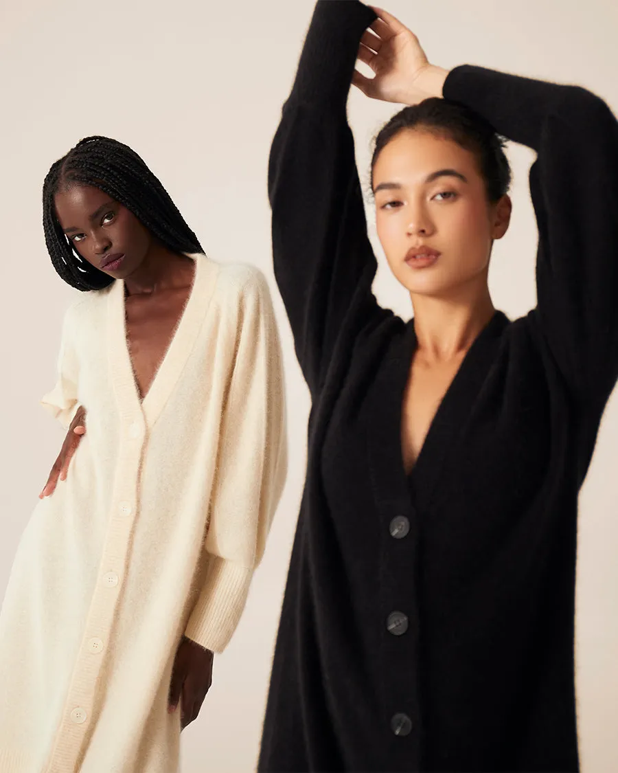 Softest Long Cardigan - Cream