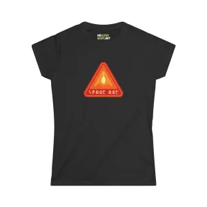 Space Age Sign Sci-Fi Woman's Tee