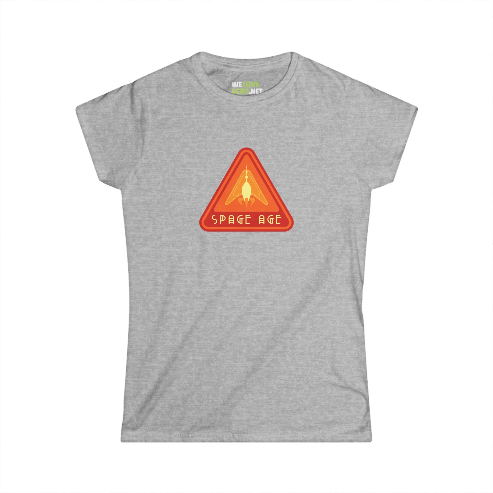 Space Age Sign Sci-Fi Woman's Tee