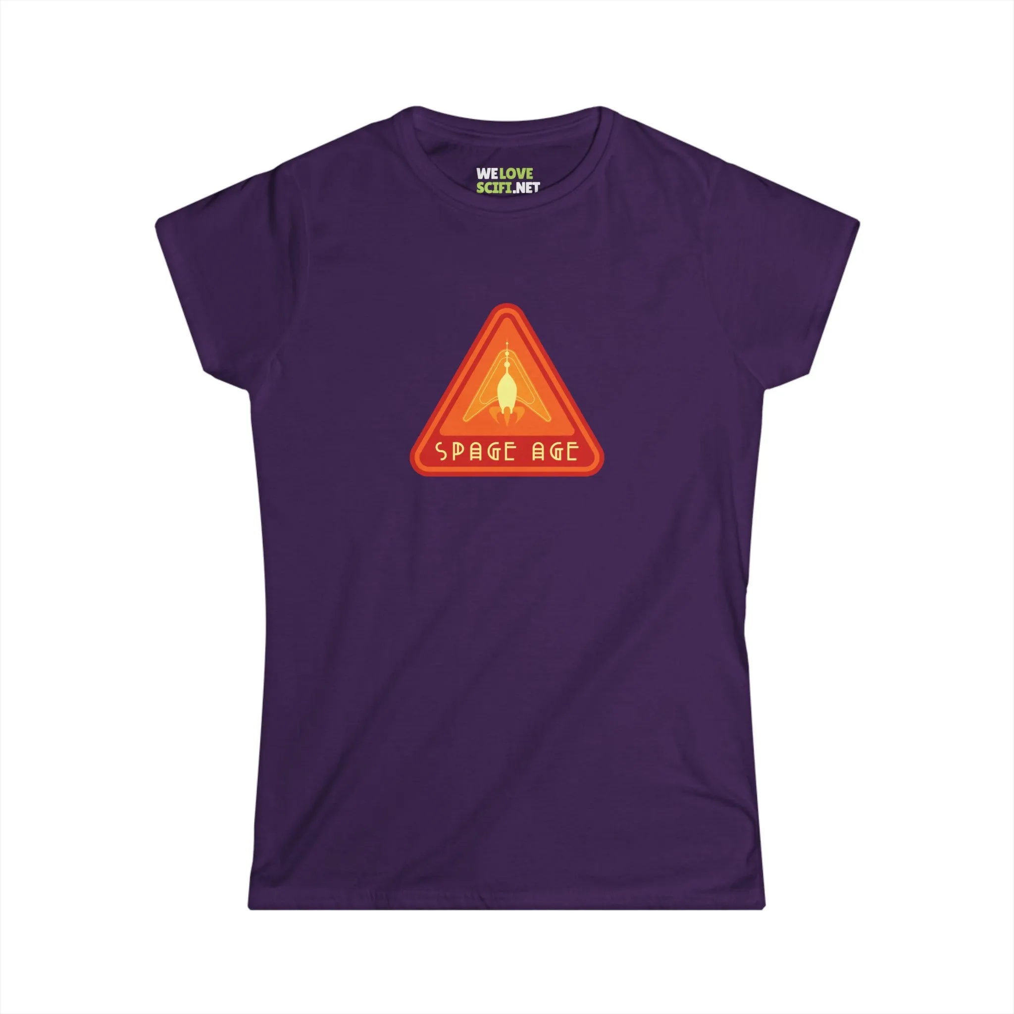 Space Age Sign Sci-Fi Woman's Tee
