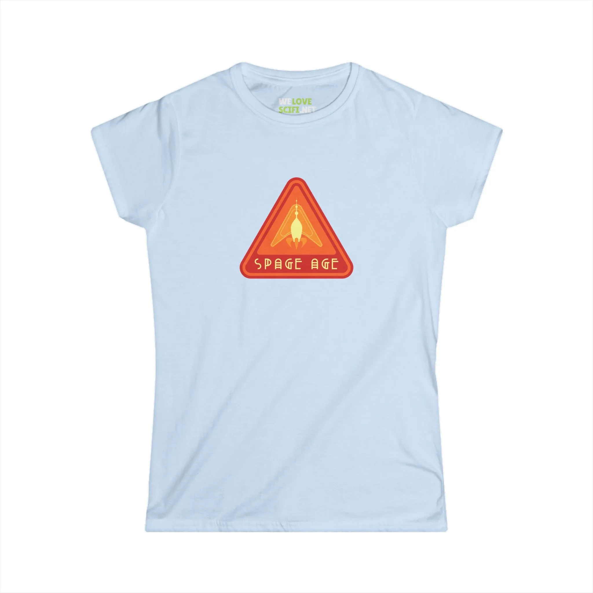 Space Age Sign Sci-Fi Woman's Tee