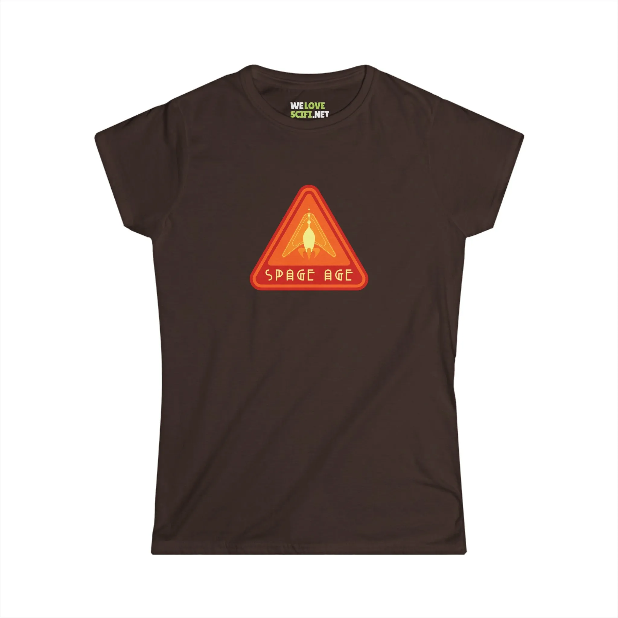 Space Age Sign Sci-Fi Woman's Tee