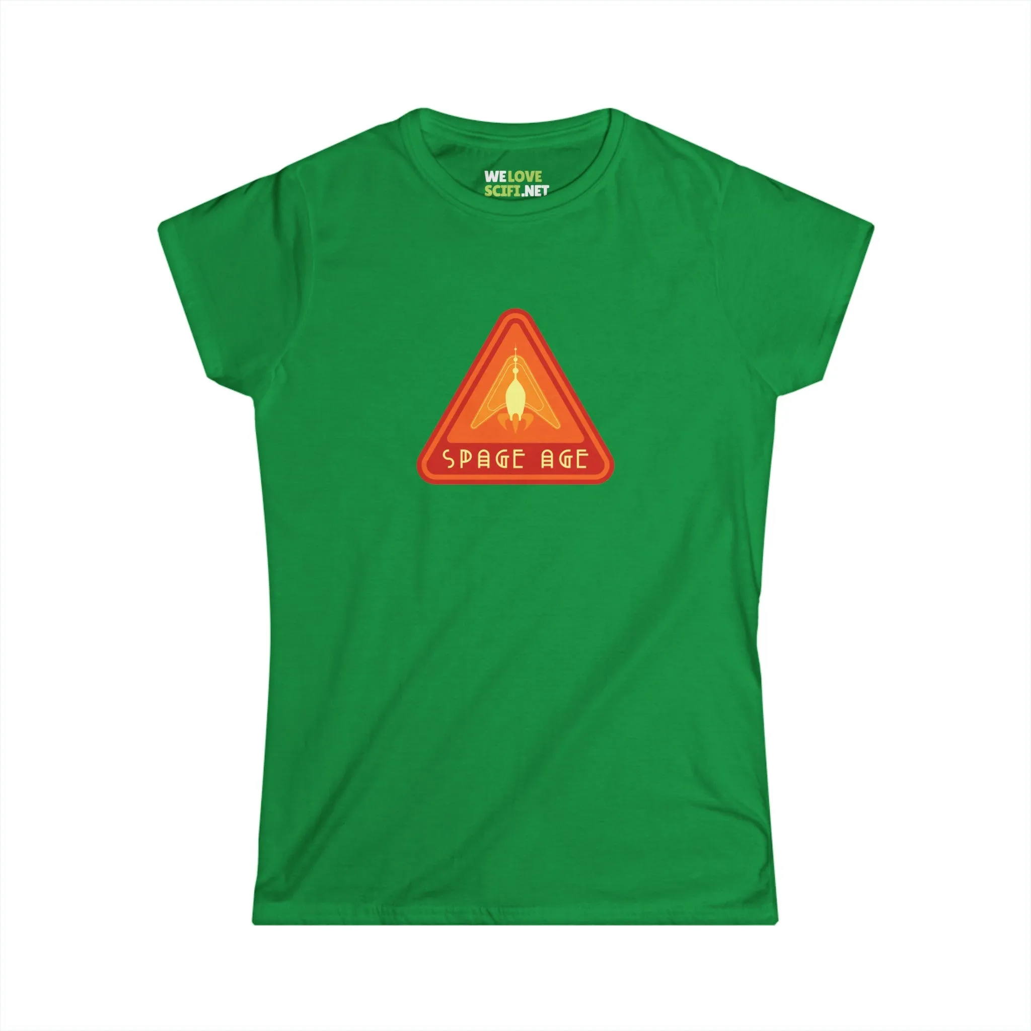 Space Age Sign Sci-Fi Woman's Tee
