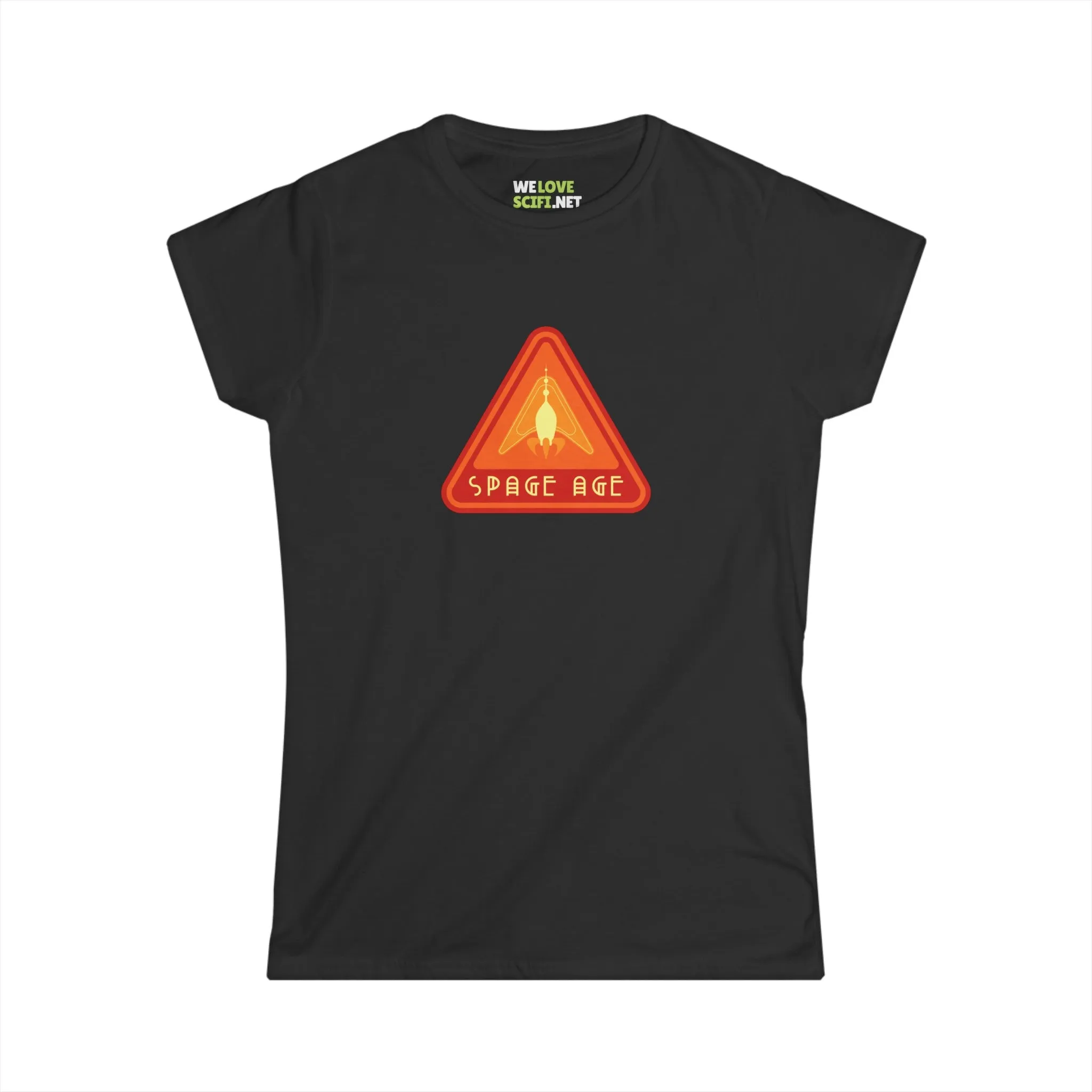 Space Age Sign Sci-Fi Woman's Tee
