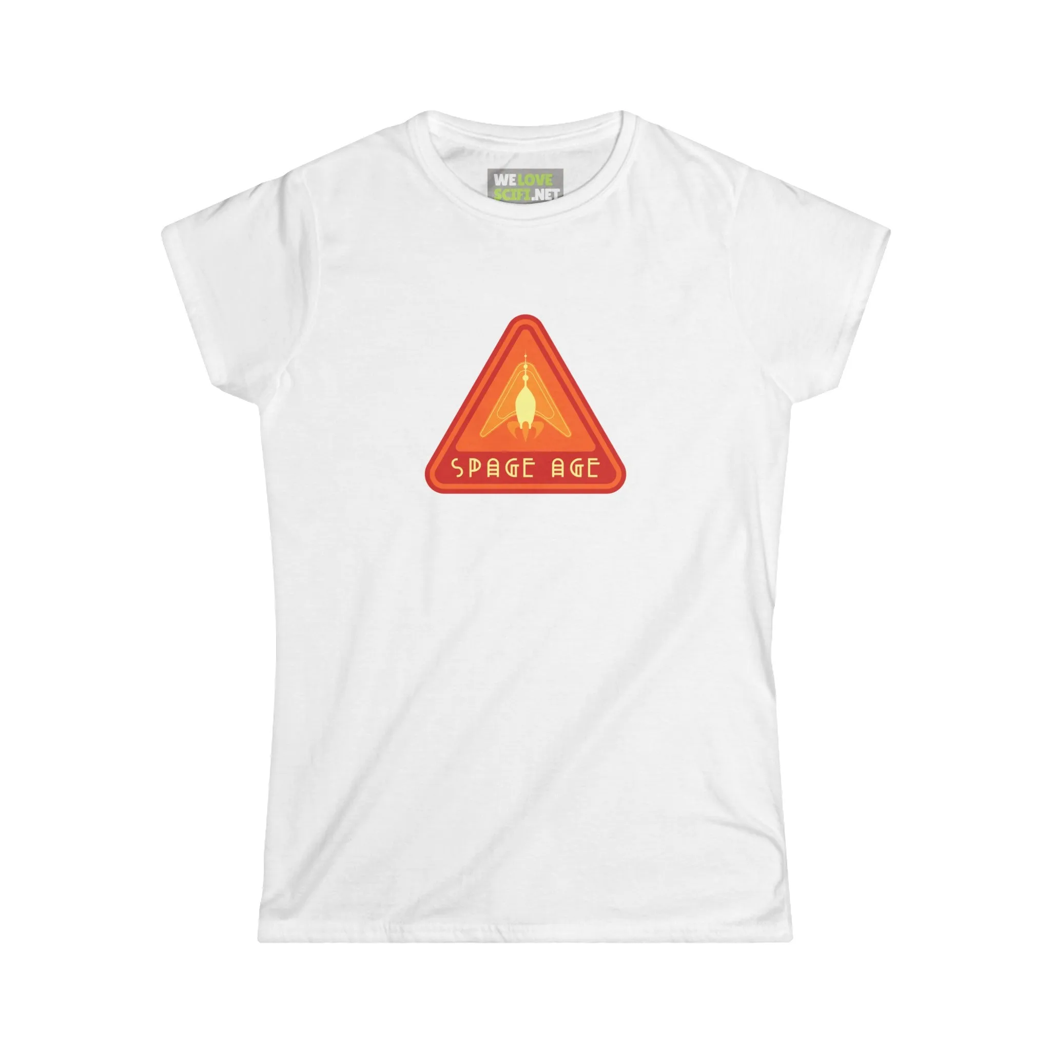Space Age Sign Sci-Fi Woman's Tee