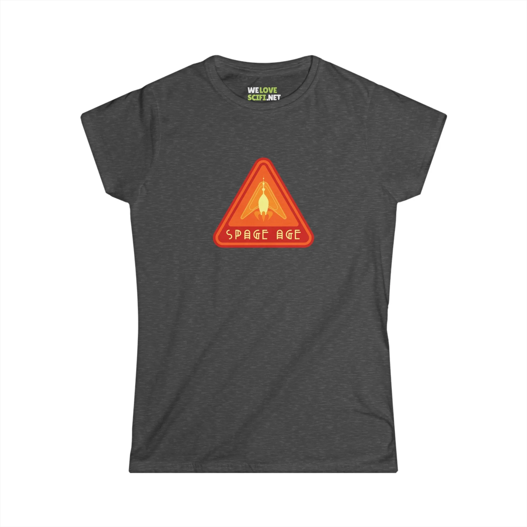 Space Age Sign Sci-Fi Woman's Tee