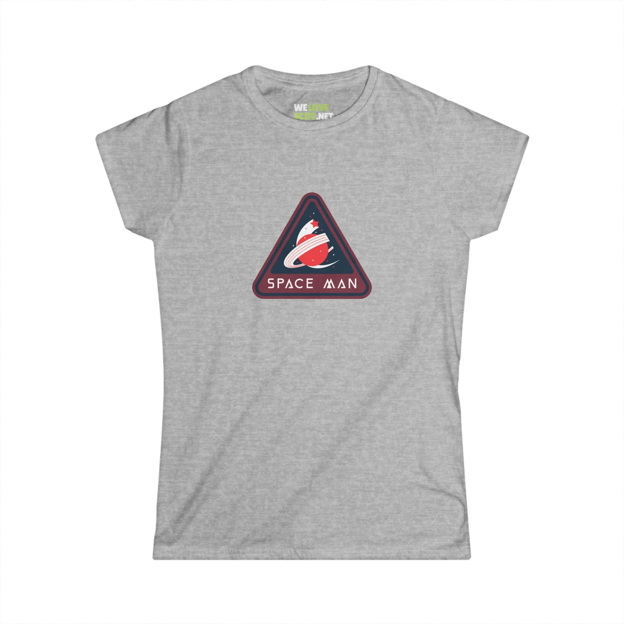 Space Man Sign Sci-Fi Woman's Tee