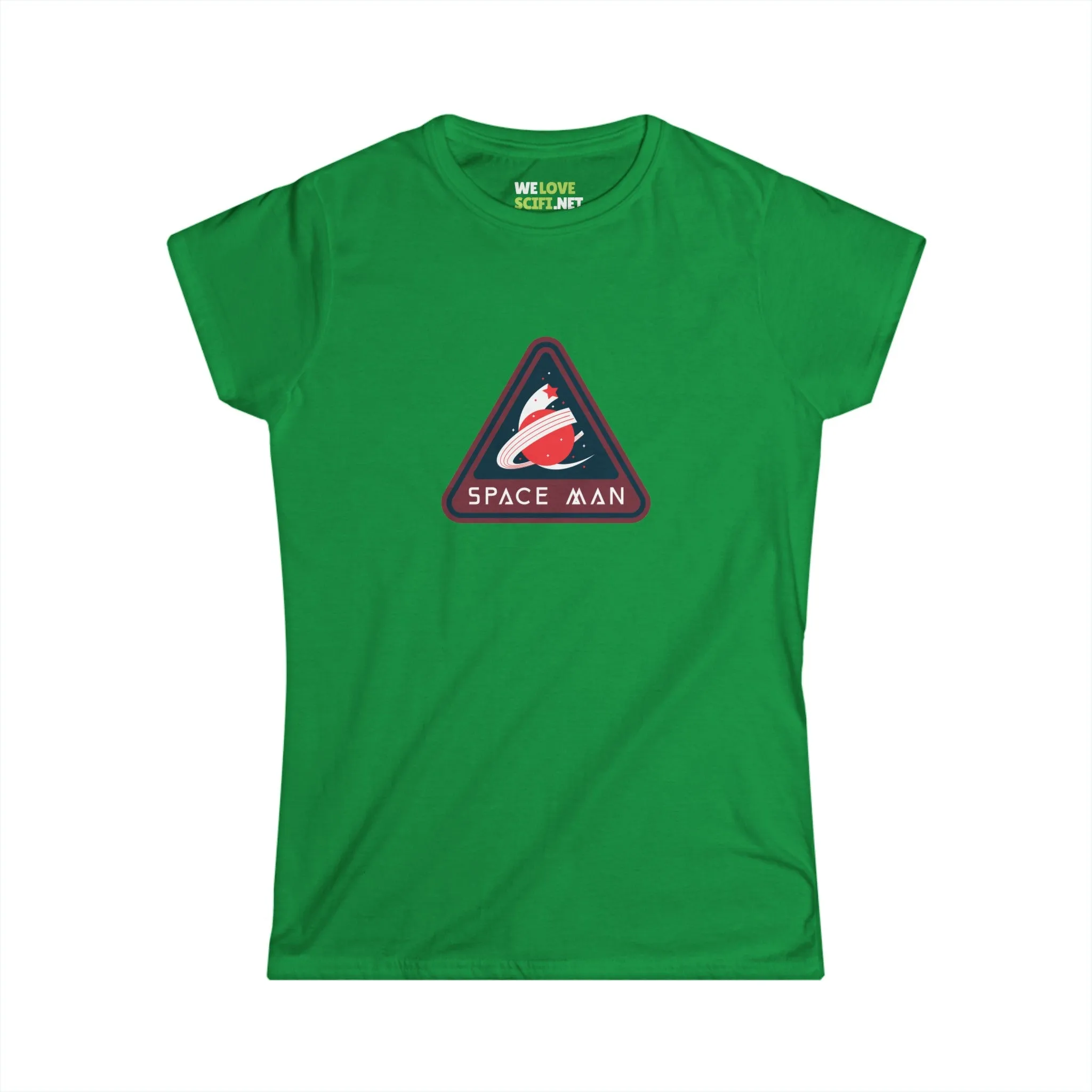 Space Man Sign Sci-Fi Woman's Tee