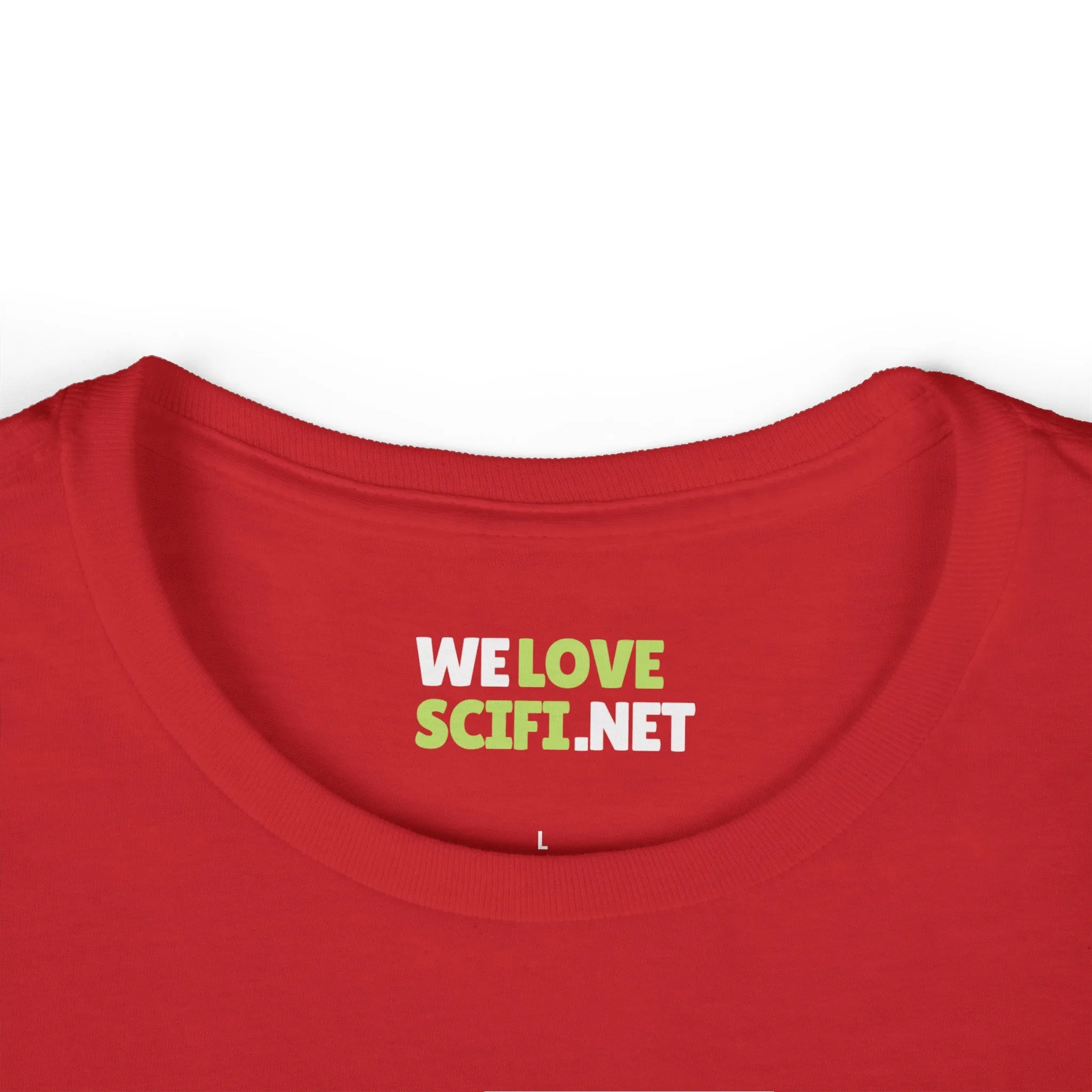Space Man Sign Sci-Fi Woman's Tee