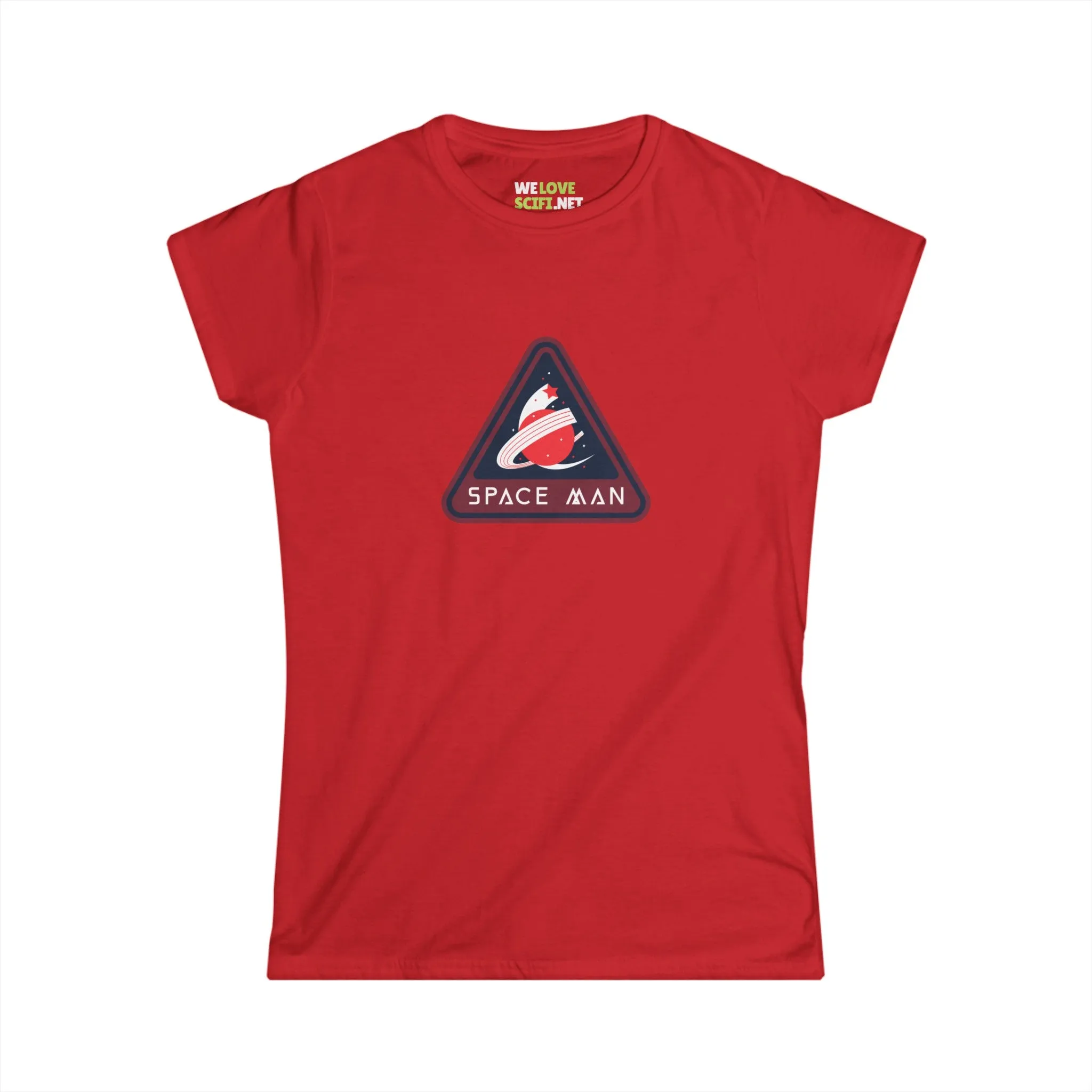 Space Man Sign Sci-Fi Woman's Tee