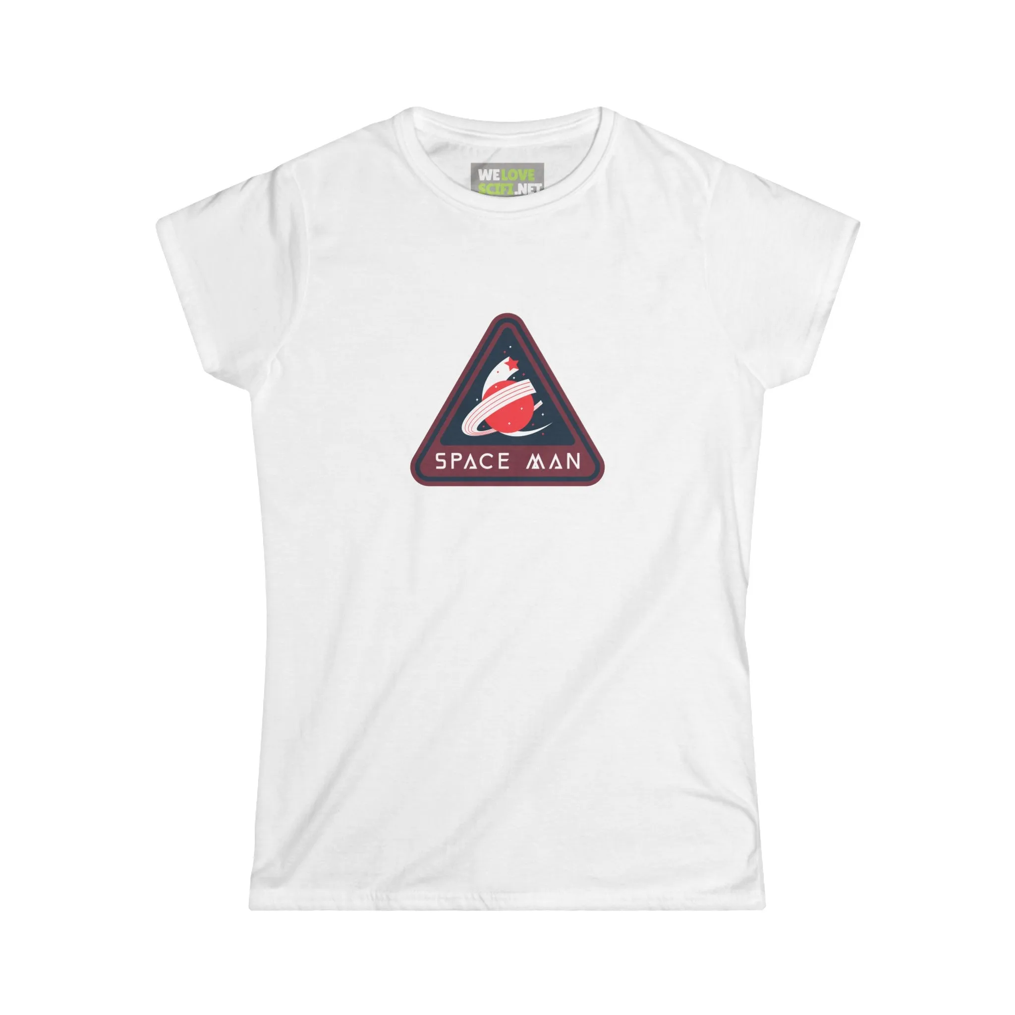Space Man Sign Sci-Fi Woman's Tee