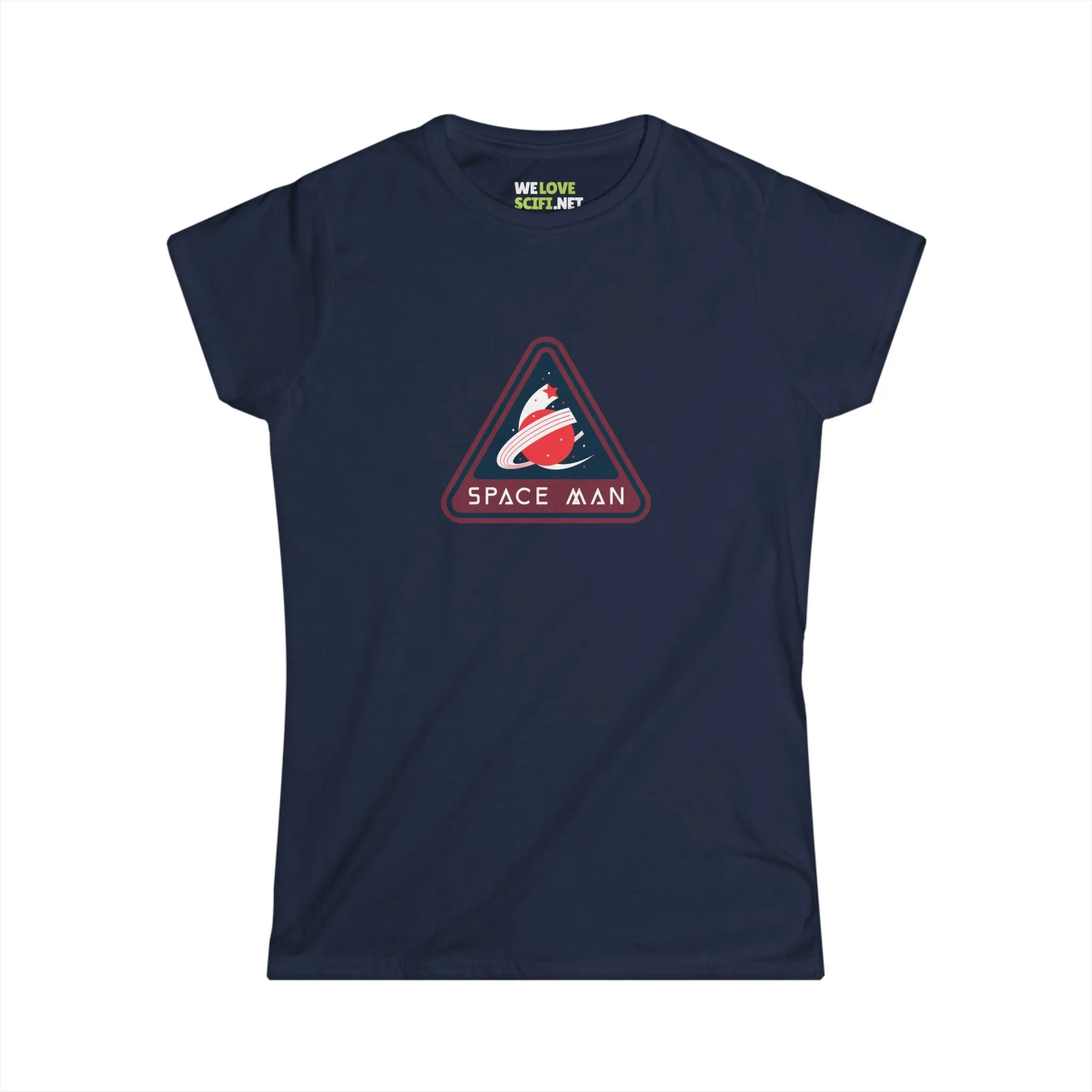 Space Man Sign Sci-Fi Woman's Tee