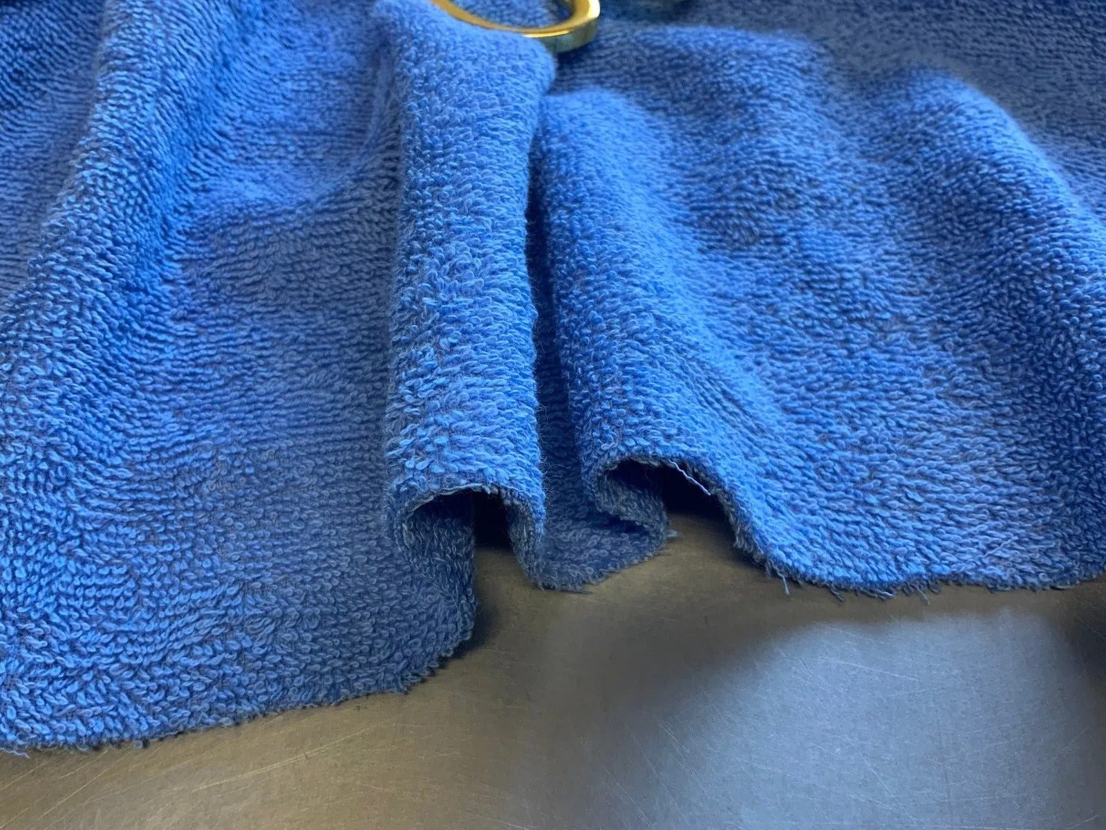SUMMER BLUE - Pure Cotton Thick Luxury Towelling  Fabric - 400 gsm -  Beach Wear, Babies & Bath - By Truly Sumptuous