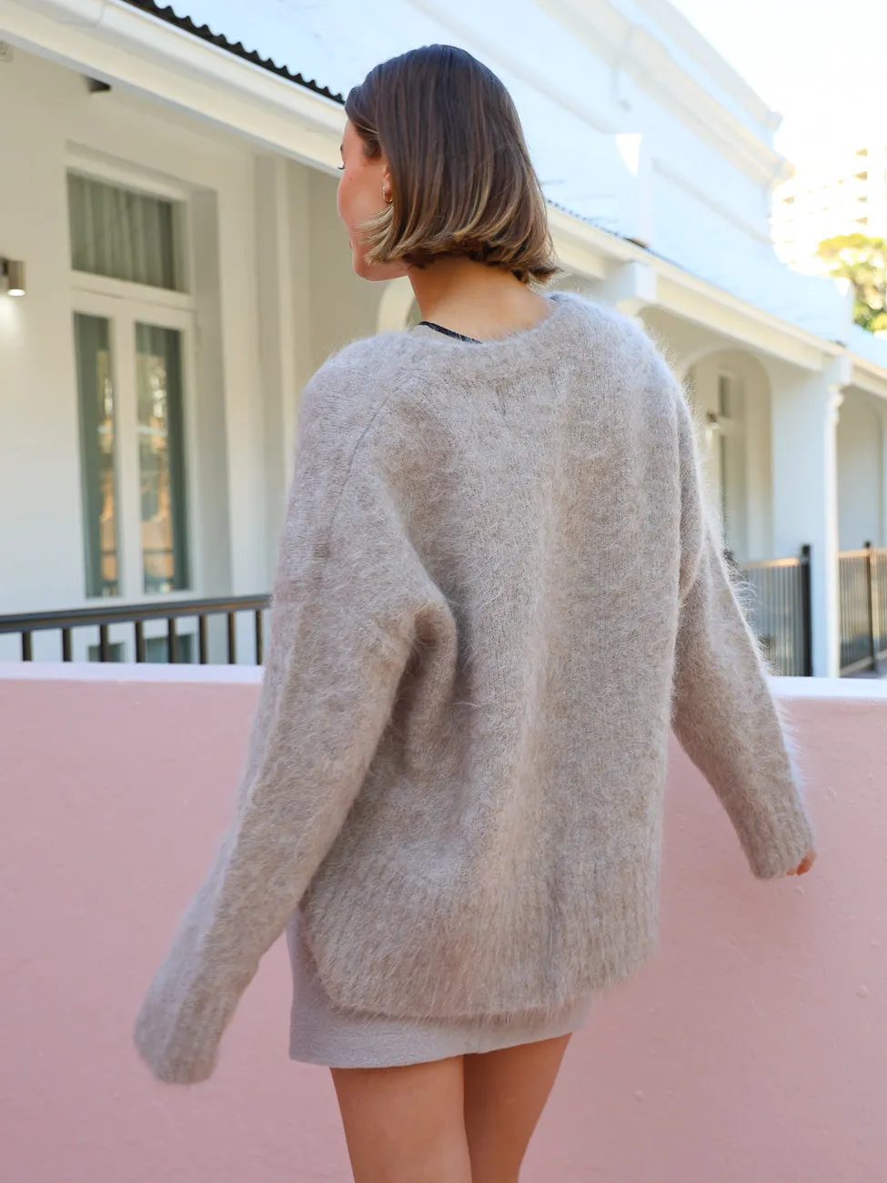 Viktoria & Woods Vancouver Knit in Oat Marle