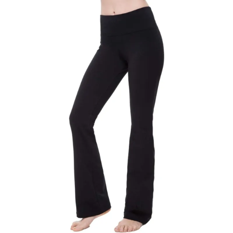 Women's Straight Leg Yoga Pants High Waist Leggings